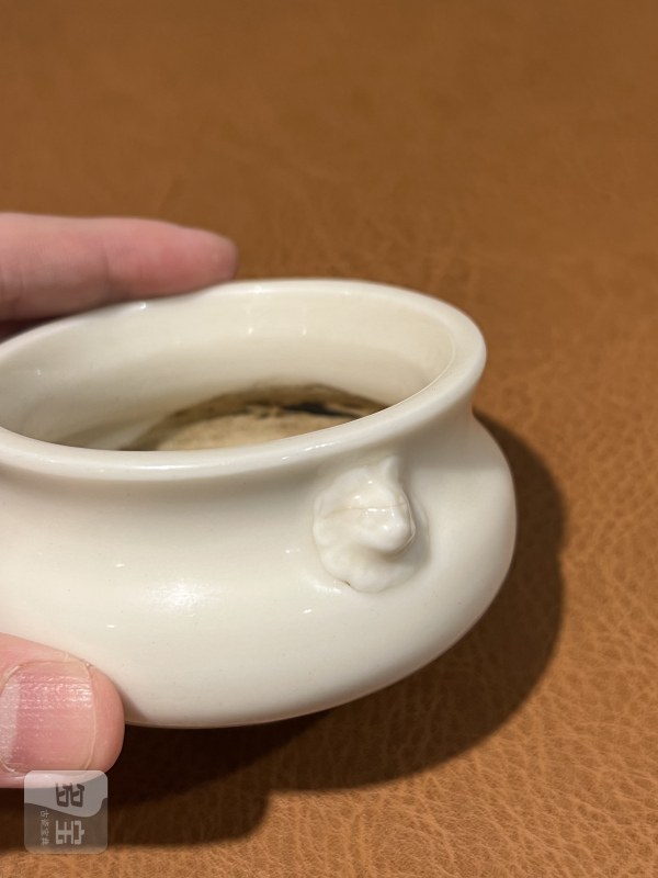 十七世纪 德化狮耳小炉 - 图6